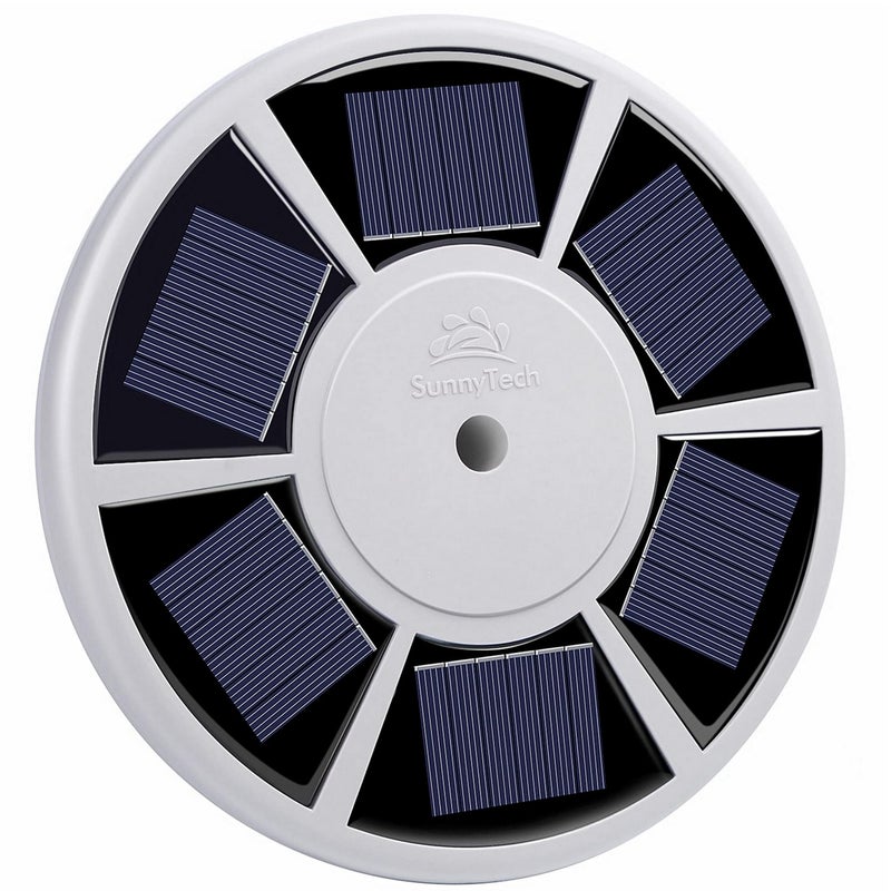 Sunnytech Solar Power Flag Pole Flagpole Light Auto Active Green Energy Factory Direct Supply - Image 1